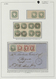 15872 Portugal:  1855-56 - 50 Rs. Single And Horizontal Pair Mint; Bloc Of Eight Stamps Canceled With Bars - Lettres & Documents