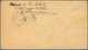 15897 Portugal - Ganzsachen: 1889 (21.8.), Stat. Envelope King Luis 25r. Blue Uprated With 5r. Black And 2 - Ganzsachen