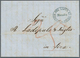 15899 Rumänien - Vorphilatelie: "AGENZIA DEL LLOYD AUSTRIACO / IBRAILA" Handstamp In Blue (Tchilingirian F - ...-1858 Vorphilatelie