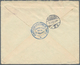 15909 Rumänien: 1906, 25 Bani Blue, Single Franking On Official Preprinted Cover "SERVICE DE LA COMMISSION - Storia Postale