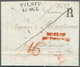 15918 Russland - Vorphilatelie: 1837, Complete Folded Letter Cover With Red Double-line Dater "MOSCOU / 27 - ...-1857 Vorphilatelie