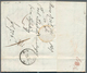 15918 Russland - Vorphilatelie: 1837, Complete Folded Letter Cover With Red Double-line Dater "MOSCOU / 27 - ...-1857 Préphilatélie