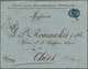 15926 Russland: 1891:Commercial Cover (with Enclosed Letter In Greek), Printed "Georges Bougadis, Odessa", - Ungebraucht