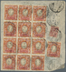 15931A Russland: 1917, 10 K. (13, Inc. Block-12) Etc. Tied "MOSKVA 16 8 22" To Reverse Of Registered Air Ma - Neufs