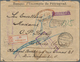 15936 Russland: 1915, Pair 20 Kop On Envelope Sent From Petrograd 18.9.15 To Caire, Egypt There Boxed "NON - Neufs