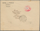 15937 Russland: 1916 (10.8.), Unfranked Cover With Printed "HOTEL DE FRANCE RENAULT" Petrograd To Moscow, - Neufs