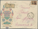 15942 Russland: 1920 Illustrated Commercial Envelope Sent Registered From Bijsk, Tomsk To Reval (Tallin, L - Neufs