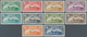 15998 San Marino: 1931, Airmails, 50c. To 10l., Complete Set Of Ten Values, Mint O.g., Appearance As U/m. - Neufs