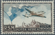 16010 San Marino: 1951, Airmail 1000 L. Blue And Brown, Mint Never Hinged, Fine, Certificate Enzo Diena - Neufs