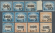 16016 San Marino - Portomarken: 1936/1943, Revaluation Overprints, Complete Set Of Twelve Values, Unmounte - Timbres-taxe