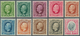 16023 Schweden: 1891 - 1904, King Oscar II, Complete Series, As Well 5 Ö In Both Colors, (Mi ? 340, - For - Neufs