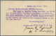 16024 Schweden: 1911, Germany: 5 Pf Germania Postal Stationery Reply Card, Reply-part Uprated With Sweden - Neufs