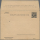 16035 Schweden - Ganzsachen: 1906 Essay For A Postal Stationery Envelope With Reply Part 20+20 Ore Optd. S - Ganzsachen