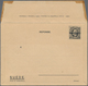 16035 Schweden - Ganzsachen: 1906 Essay For A Postal Stationery Envelope With Reply Part 20+20 Ore Optd. S - Entiers Postaux