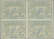 16036 Schweden - Ganzsachen: Design "Madrid" 1920 International Reply Coupon As Block Of Four 45 Öre Sveri - Entiers Postaux