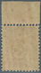 16085 Schweiz: 1864, 1 F. "Sitzende Helvetia" Ungefaltetes Unsigniertes Postfrisches Oberrandstück, Auch I - Ungebraucht