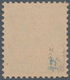 16147 Schweiz - Völkerbund (SDN): 1922/1925: 30 Rp Blau, Geriffeltes Papier, Mit Aufdruck "Societè Des Nat - ONU