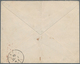 16174 Serbien: 1905, 50 Para Dark-brown And Black, Single Franking On Registered Preprinted Cover "CABINET - Serbien