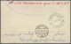 16180 Sowjetunion: 1930, 40 K Blue Zeppelin, Perf. 12 1/2, Together With 5 K On 3 R Blue Airmail Stamp, Mi - Lettres & Documents