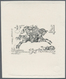 Delcampe - 16229 Sowjetunion: 1968/1987 Ca.: Group Of Seven Metallographic Single Proofs On Thick Card Of Various Sta - Briefe U. Dokumente