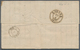 16248 Spanien: 1873 'King Amadeo I.' 40c And 40c On Entire Letter From Cadiz To Buenos Aires, Argentina Vi - Usati