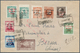 16267 Spanien - Lokalausgaben: Teneriffa: 1937, 3 Decorative Covers With Mixed Franking And Censor-ship Fr - Autres & Non Classés