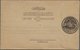 16368 Türkei - Cilicien: 1919, 1 Pia. Postal Stationery Envelope Small Type Mint, Variety Inverted Overpri - 1920-21 Anatolie