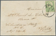 16405 Ungarn: 1871, 3 Kr Green Litograph Single Franking On A Small Local Cover (faults) Cancelled "BUDA" - Briefe U. Dokumente