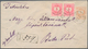 16425 Ungarn - Ganzsachen: 1882, 3 Kr. Postal Stationery Envelope With Additional Franking 2 Kr. Violet As - Ganzsachen