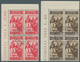 16443 Vatikan: 1935, International Jurist Congress 5 C. - 1,25 L., Complette Set With 6 Blocks Of 4, Used, - Briefe U. Dokumente