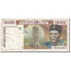 Billet, West African States, 10,000 Francs, 1995, KM:714Kf, TB - États D'Afrique De L'Ouest