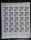 Feuille 25 Timbres Non Dentelés Mali 100 F Bâteau à Vapeur & Concorde 20/5/80 - Mali (1959-...)