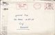 AMOUNT 7.5, CORCAIGH, RENT A CAR, RED MACHINE STAMPS ON COVER, 1973, IRELAND - Cartas & Documentos