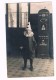 KIND-3  BOY With CARNIVAL CLOTHS Before A Hardtwig & Vogel Automat TELL-Automat)( RPPC) - Altri & Non Classificati