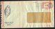 20-IV-1945 LETTRE SUISSE ( BERN )  METER STAMP + BANDE CENSURE " OUVERT PAR AUTORITES CONTROLE " - Briefe U. Dokumente