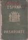 ESPAÑA SPAIN L'ESPAGNE 1938 FEMENINO FEMALE PASAPORTE PASSPORT REISEPASS PASSAPORTO.-TBE-BLEUP - Historische Dokumente