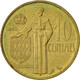 Monnaie, Monaco, Rainier III, 10 Centimes, 1974, TTB, Aluminum-Bronze, KM:142 - 1960-2001 Nouveaux Francs