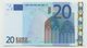 03 - BILLET 20 EURO 2002 NEUF Signature JEAN CLAUDE TRICHET N° U58460188991 - Imp L066C4 - 20 Euro