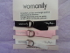 MUGLER:"WOMANITY " 3 BRACELETS  RUBANS    SUR CARTE  LIRE ET VOIR !! - Miniatures Femmes (avec Boite)