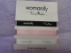 MUGLER:"WOMANITY " 3 BRACELETS  RUBANS    SUR CARTE  LIRE ET VOIR !! - Miniatures Femmes (avec Boite)