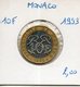 Monaco. 10 Francs 1993 - 1960-2001 Nouveaux Francs