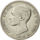 Monnaie, Espagne, Alfonso XII, Peseta, 1876, Madrid, TB, Argent, KM:672 - Premières Frappes