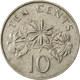 Singapour, 10 Cents, 1987, British Royal Mint, TTB, Copper-nickel, KM:51 - Singapur