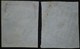 NAPOLEON III. .n°14 A Obl  ( Recto  /  Verso ) Voir Filets. - 1853-1860 Napoleon III