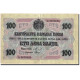 Billet, Bulgarie, 100 Leva Zlato, 1916, 1916, KM:20a, TTB - Bulgaria