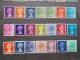 GREAT BRITAIN - 42 TIMBRES - LOT 354 - QUEEN MIX - Altri & Non Classificati