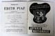 Delcampe - Programme Rare Edith PIAF Théatre Music Hall ABC Les Compagnons De La Chanson Marcel Bonel Accordéoniste De Piaf - Programma's