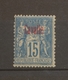 1893-00 Colonies Françaises Cavalle N°5 15c Bleu Neuf* Signé Calves. TB N3105 - Nuovi