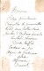 CHROMO  GAUFREE TRES BELLE CARTE MENU DOREE - Other & Unclassified