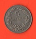 Grecia Greece 5 Drachmai 1930 - Brasile